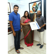 With L Ramachandran Photographer